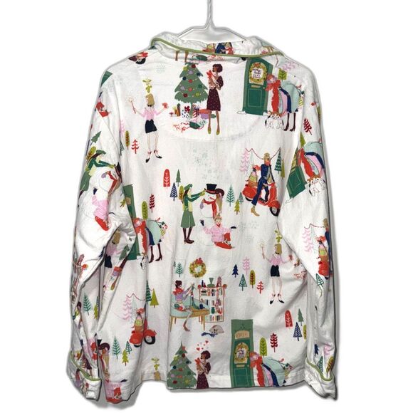 The Cat's Pajamas Holiday Hipster Flannel Pajama Set - M - Picture 3 of 8